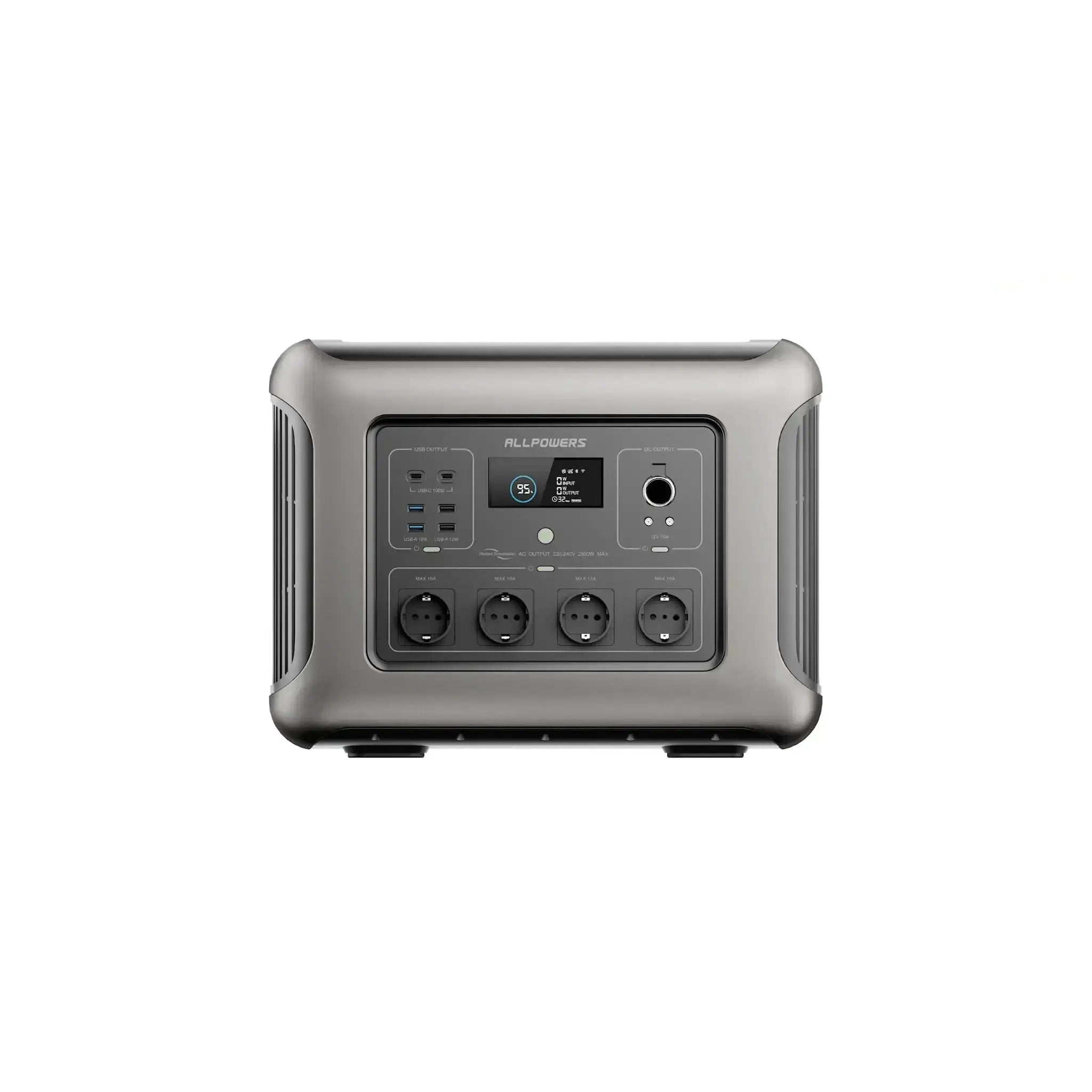 ALLPOWERS R2500 V2 — портативная электростанция 1920 Вт·ч, 2500 Вт, европейское исполнение
